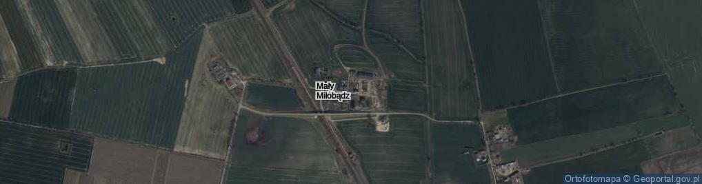 Zdjęcie satelitarne Mały Miłobądz ul.